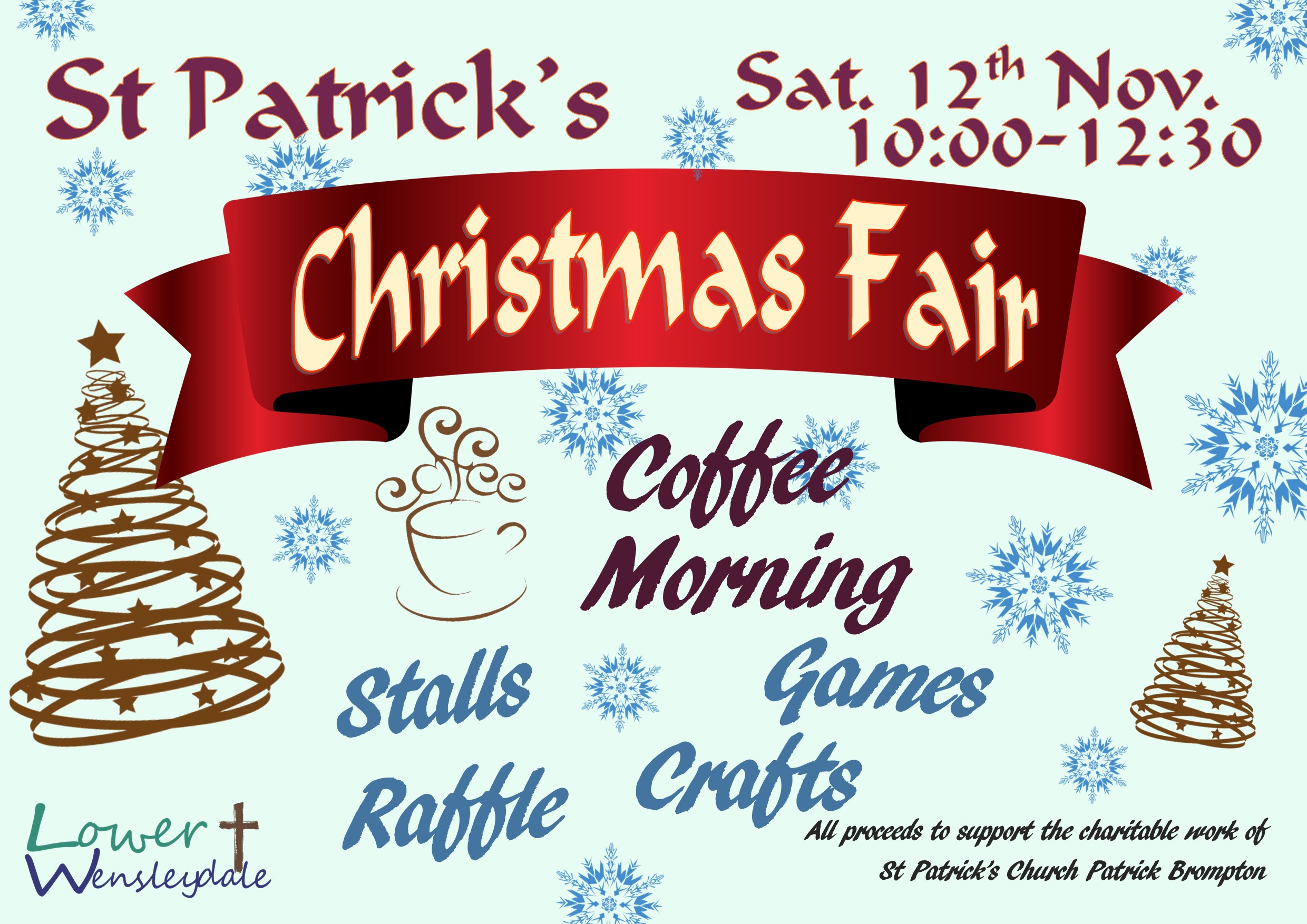 St Patrick’s Christmas Fair Benefice of Lower Wensleydale